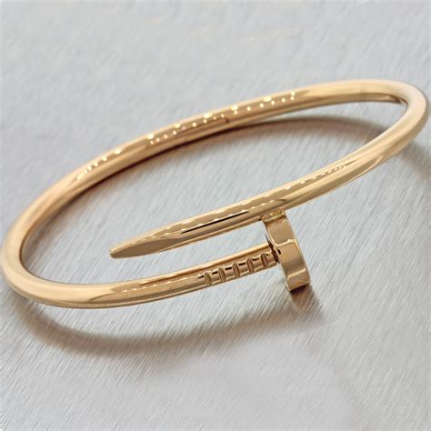 authentic Cartier nail bracelet